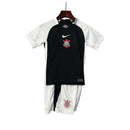 Corinthians Kids Kit 25/26 Black and White