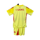 Benfica Kids Kit 25/26 Yellow Goalkeeper