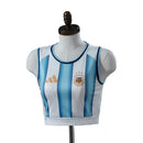 TOP FEMININO DA ARGENTINA 26/27 AZUL E BRANCO