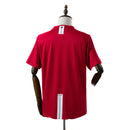 CAMISOLA ADEPTO VINTAGE DO MANCHESTER UNITED 07/08 VERMELHO