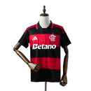CAMISOLA DO FLAMENGO 26/27 VERMELHO E PRETO