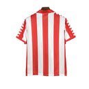 Women's Atletico de Madrid 25/26 shirt, white and red.